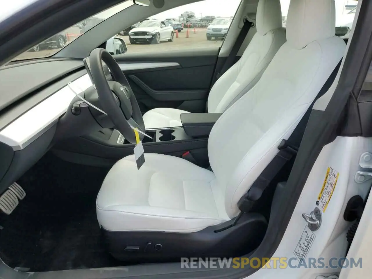 7 Photograph of a damaged car 5YJ3E1EC5PF487845 TESLA MODEL 3 2023