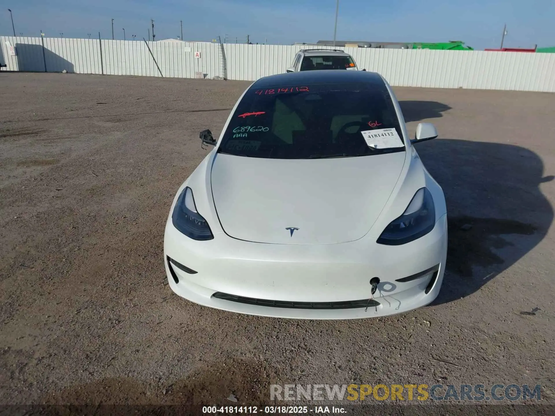 10 Photograph of a damaged car 5YJ3E1EC5PF689620 TESLA MODEL 3 2023