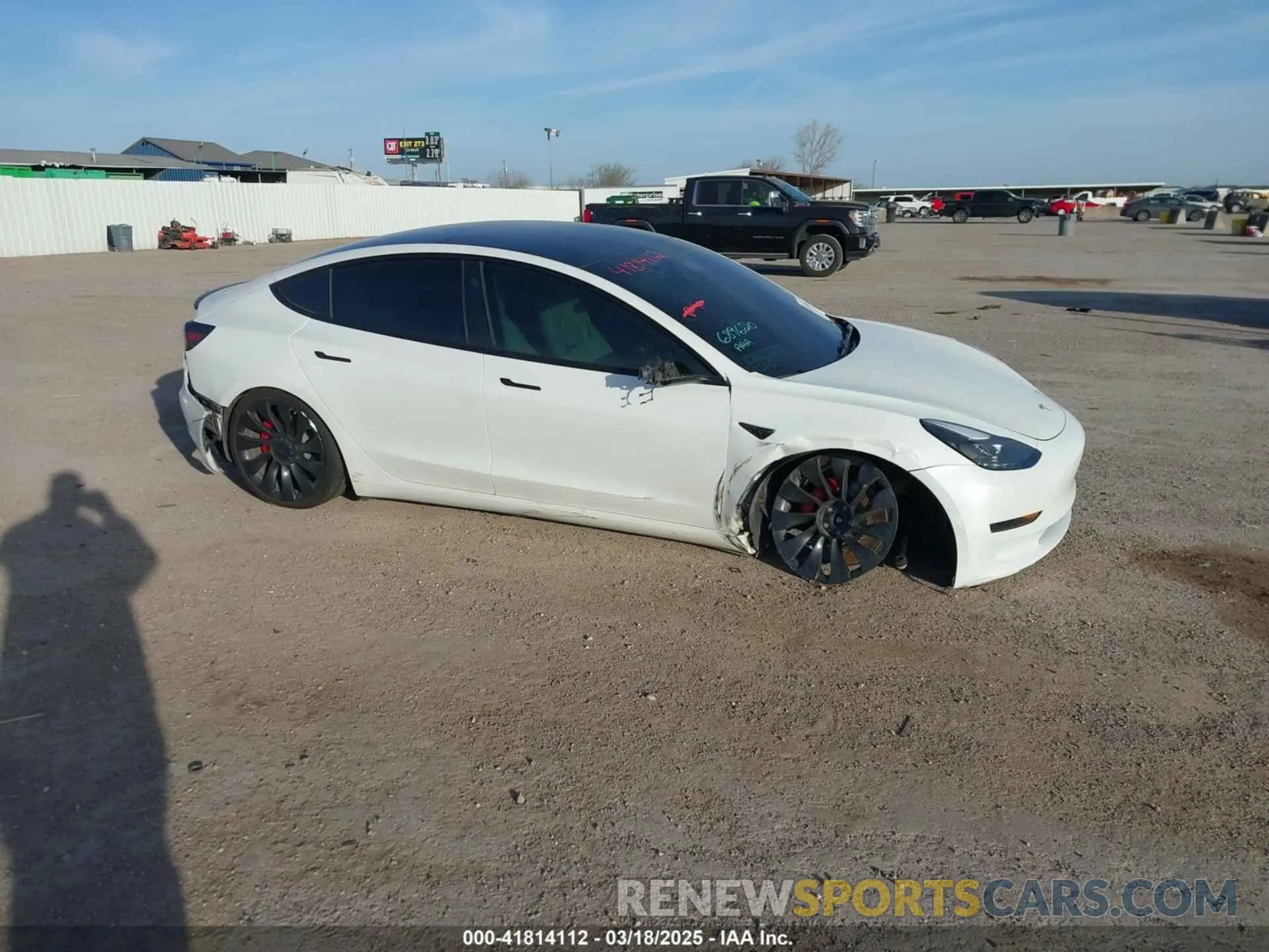 13 Photograph of a damaged car 5YJ3E1EC5PF689620 TESLA MODEL 3 2023