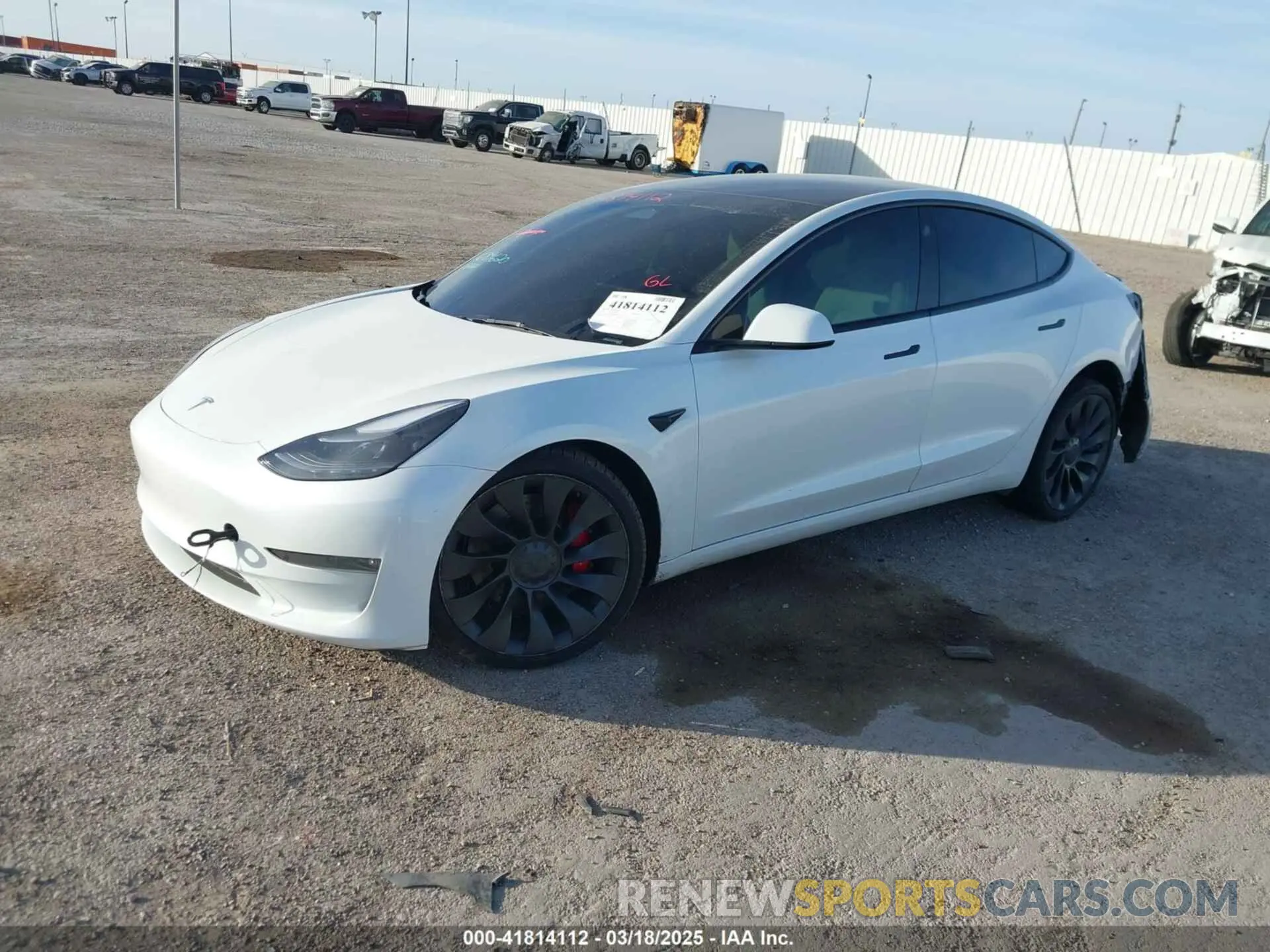 14 Photograph of a damaged car 5YJ3E1EC5PF689620 TESLA MODEL 3 2023