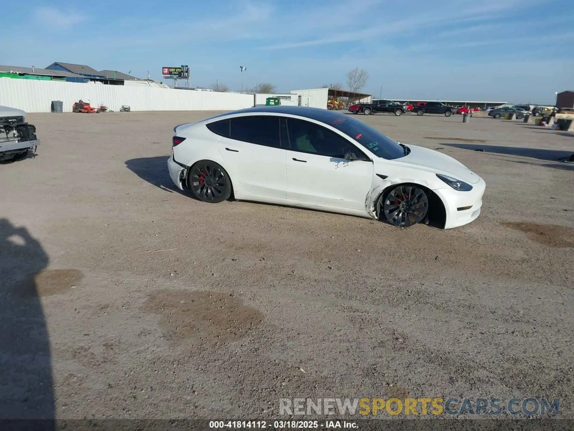 6 Photograph of a damaged car 5YJ3E1EC5PF689620 TESLA MODEL 3 2023