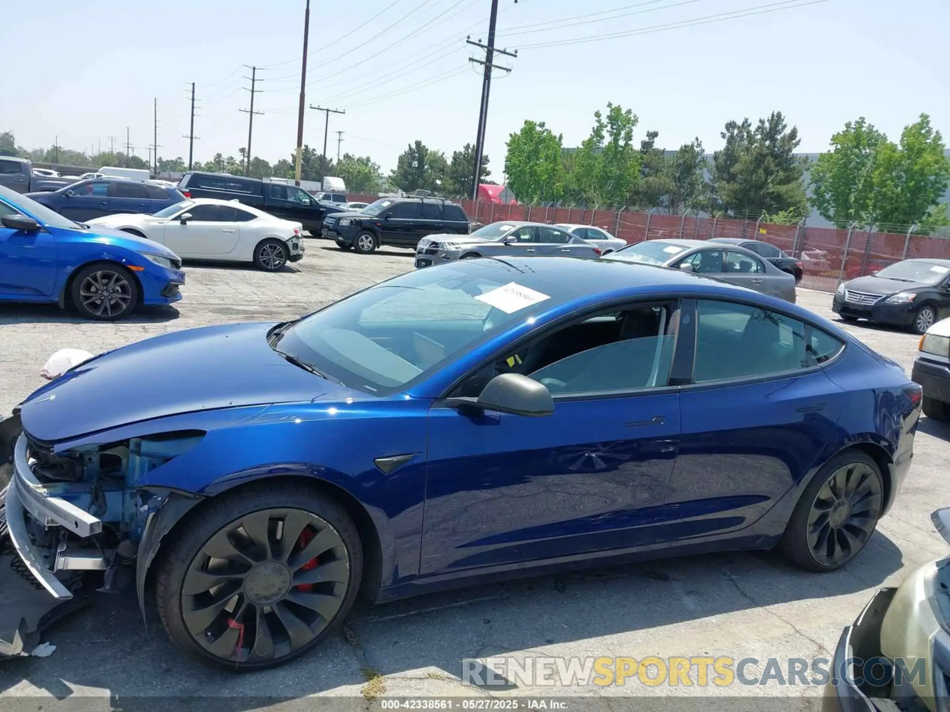 15 Photograph of a damaged car 5YJ3E1EC6PF431574 TESLA MODEL 3 2023
