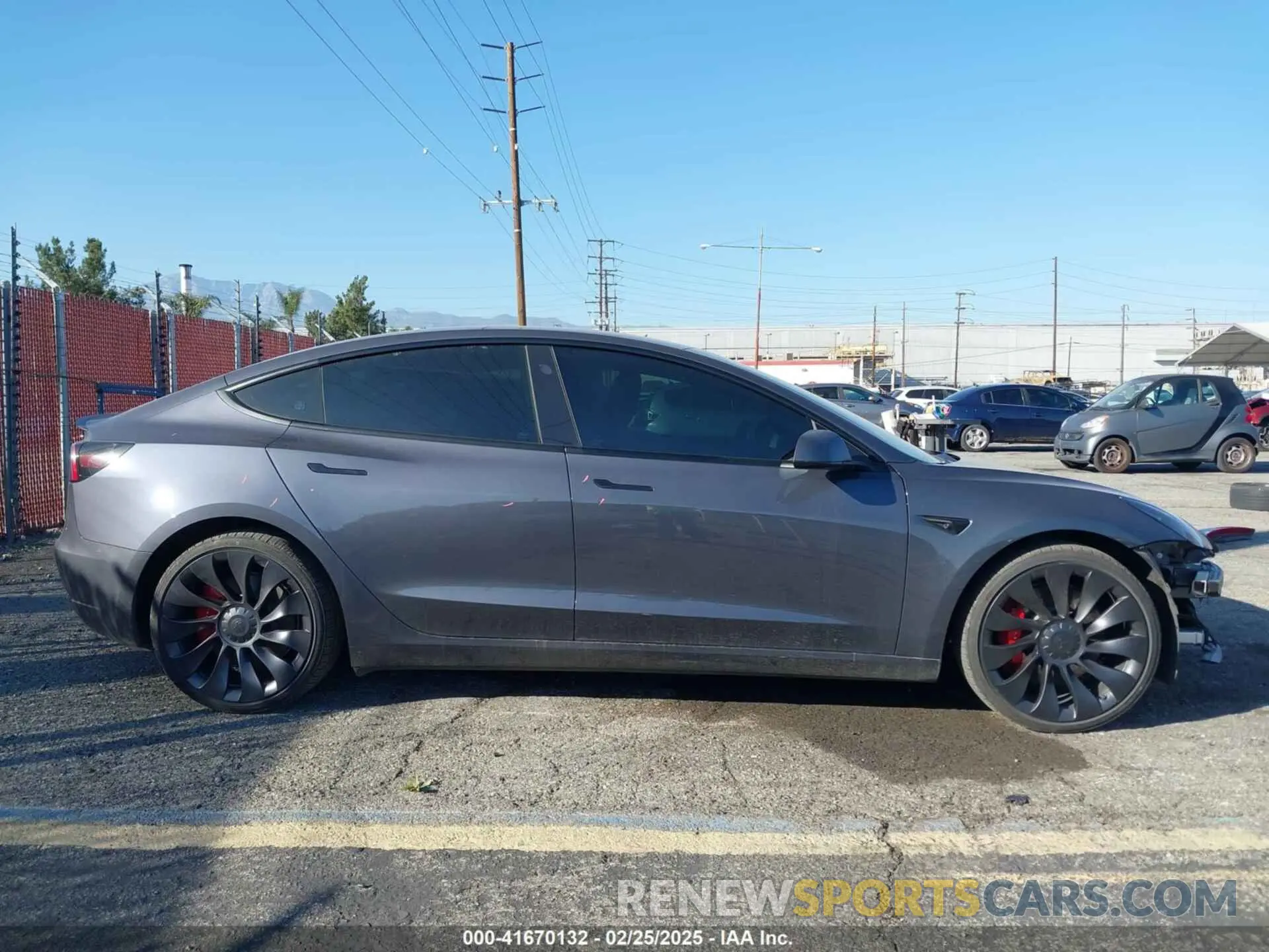 13 Photograph of a damaged car 5YJ3E1EC6PF714766 TESLA MODEL 3 2023