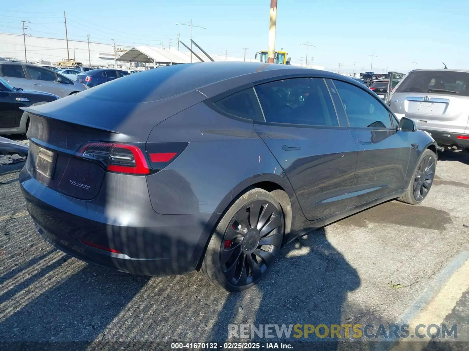 4 Photograph of a damaged car 5YJ3E1EC6PF714766 TESLA MODEL 3 2023