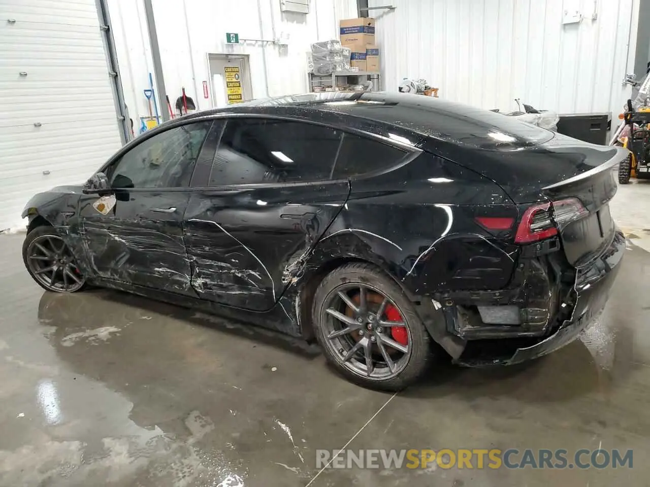 2 Photograph of a damaged car 5YJ3E1EC7PF399105 TESLA MODEL 3 2023