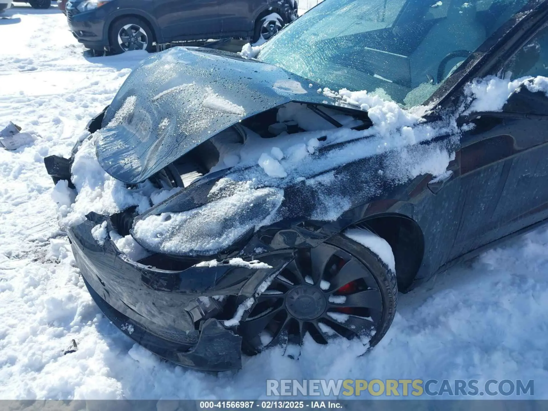 6 Photograph of a damaged car 5YJ3E1EC7PF423161 TESLA MODEL 3 2023