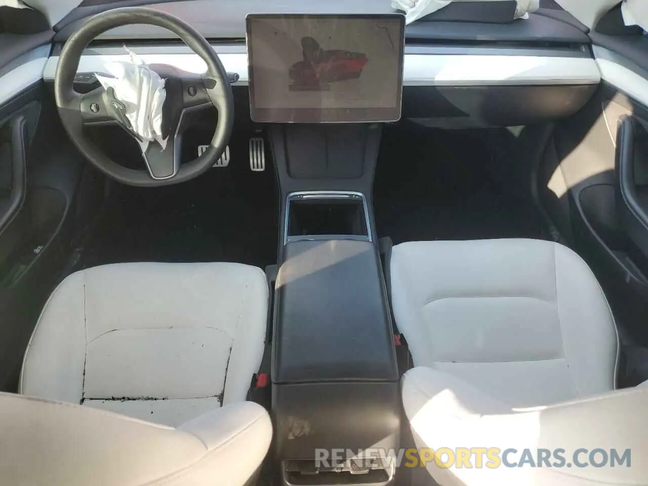 8 Photograph of a damaged car 5YJ3E1EC7PF486616 TESLA MODEL 3 2023