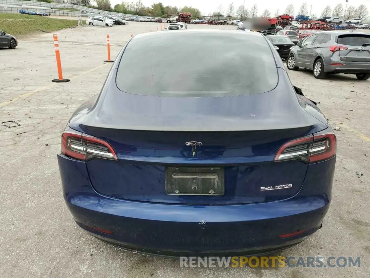 6 Photograph of a damaged car 5YJ3E1EC7PF488706 TESLA MODEL 3 2023