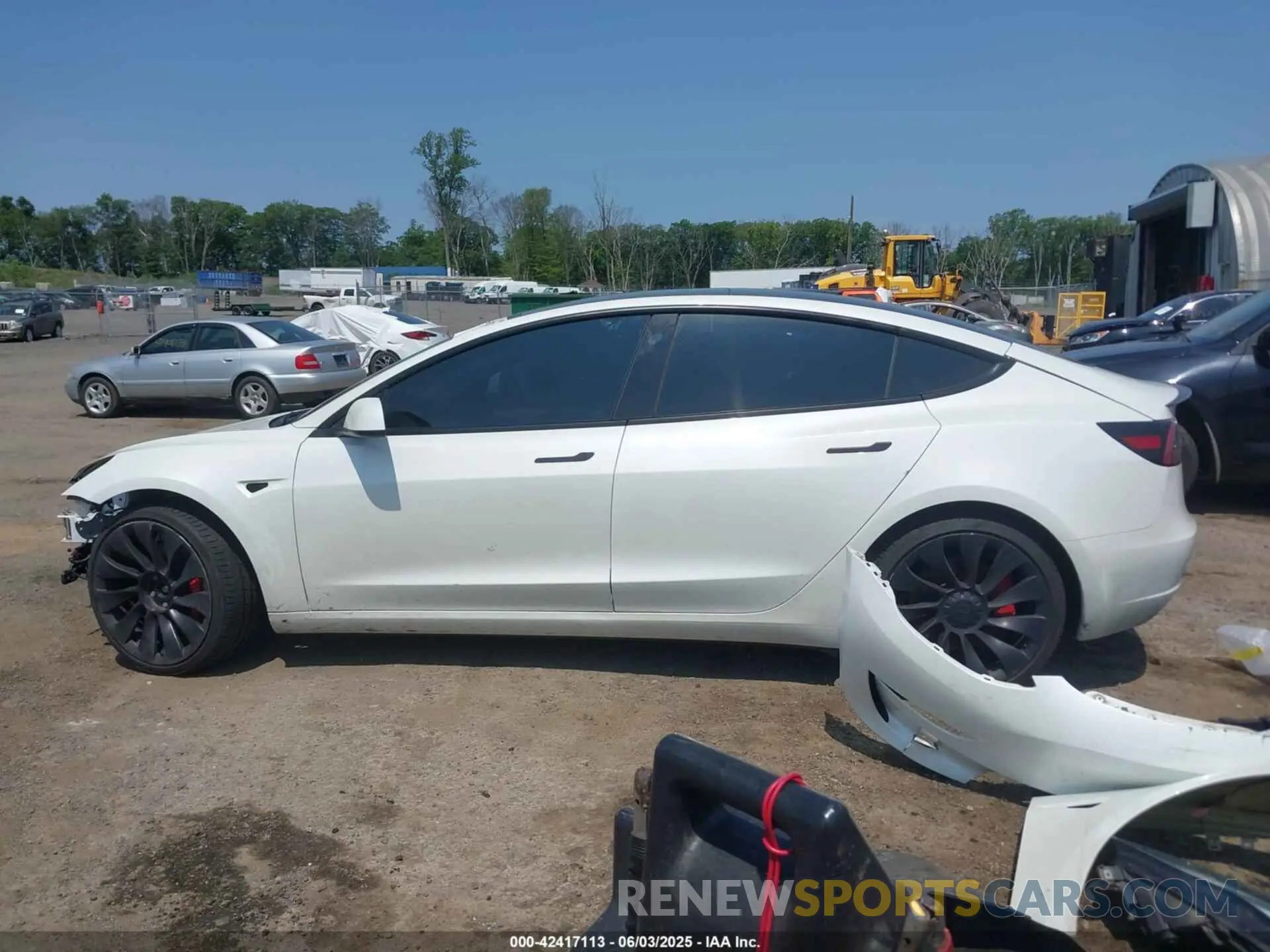 14 Photograph of a damaged car 5YJ3E1EC7PF500160 TESLA MODEL 3 2023