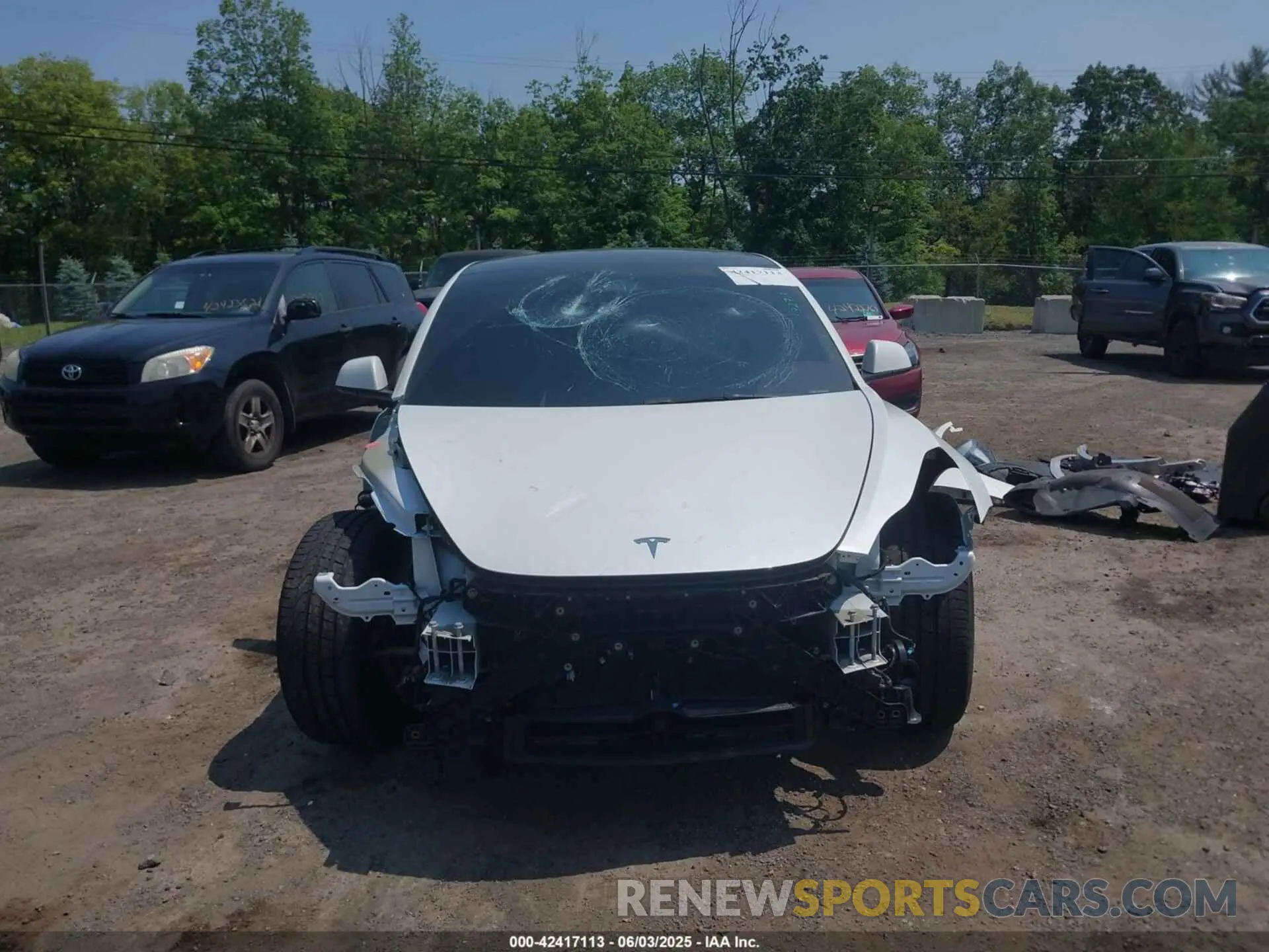 6 Photograph of a damaged car 5YJ3E1EC7PF500160 TESLA MODEL 3 2023