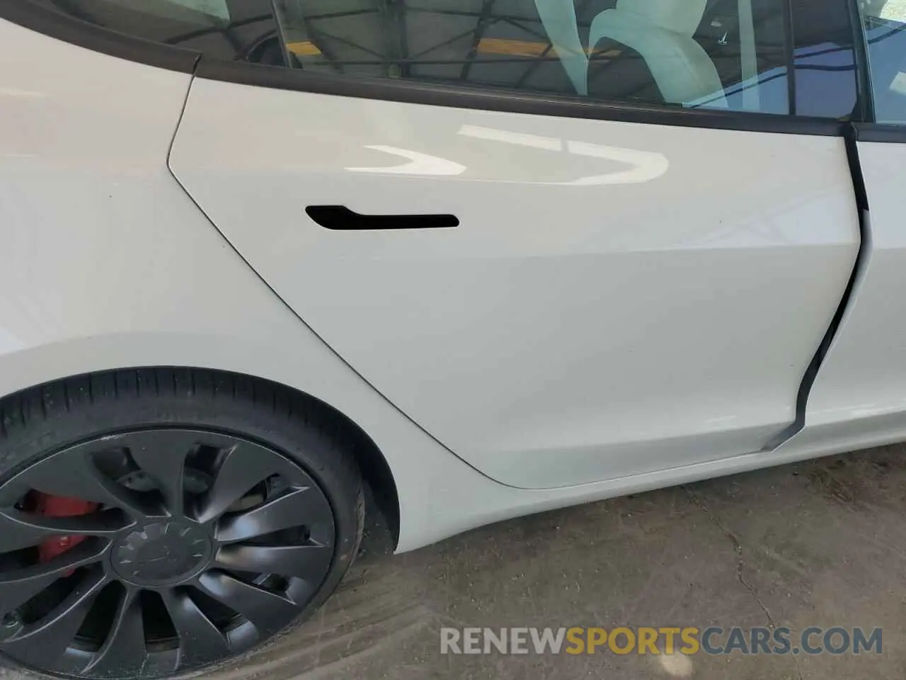 10 Photograph of a damaged car 5YJ3E1EC7PF600078 TESLA MODEL 3 2023