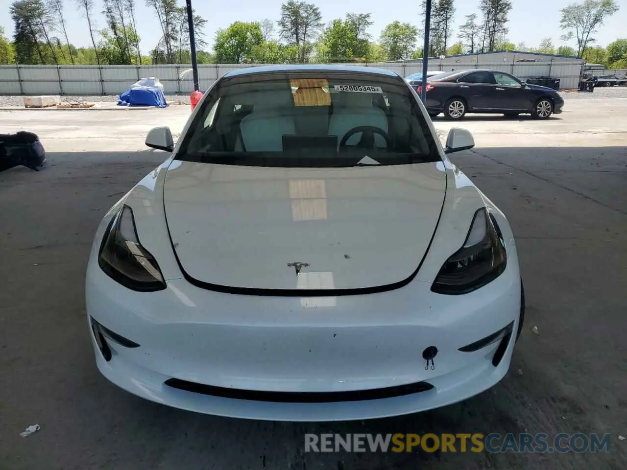 5 Photograph of a damaged car 5YJ3E1EC7PF600078 TESLA MODEL 3 2023