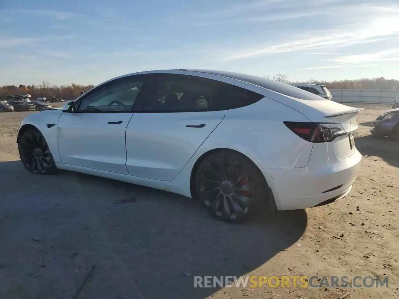 2 Photograph of a damaged car 5YJ3E1EC7PF601389 TESLA MODEL 3 2023