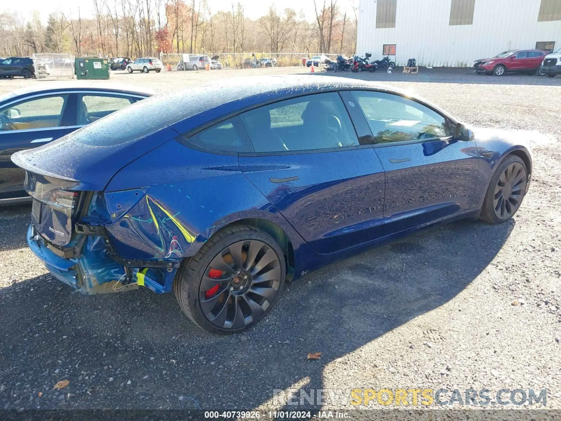4 Photograph of a damaged car 5YJ3E1EC7PF690171 TESLA MODEL 3 2023