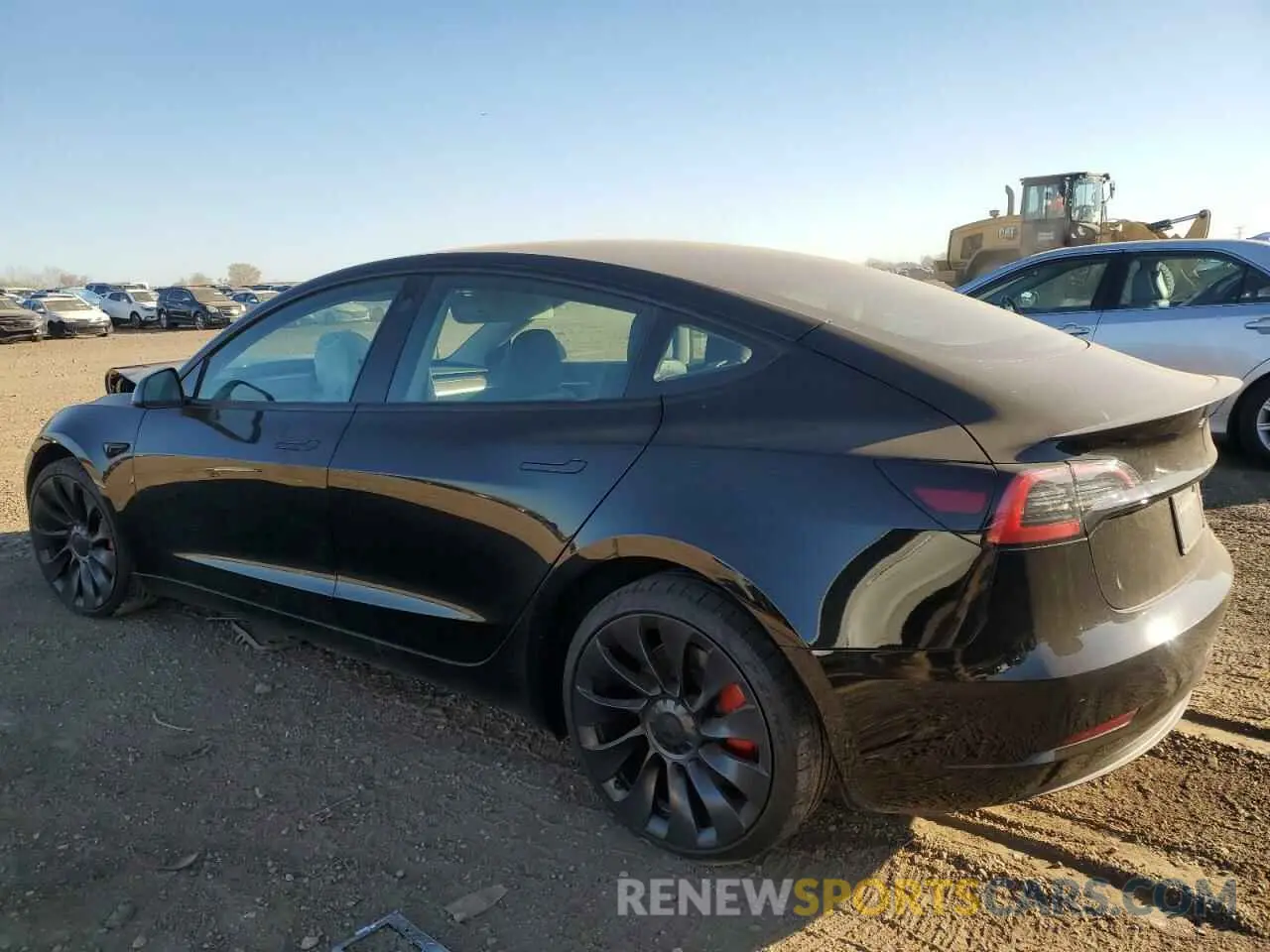 2 Photograph of a damaged car 5YJ3E1EC8PF409012 TESLA MODEL 3 2023