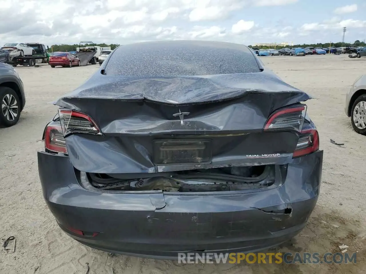 6 Photograph of a damaged car 5YJ3E1EC8PF428952 TESLA MODEL 3 2023