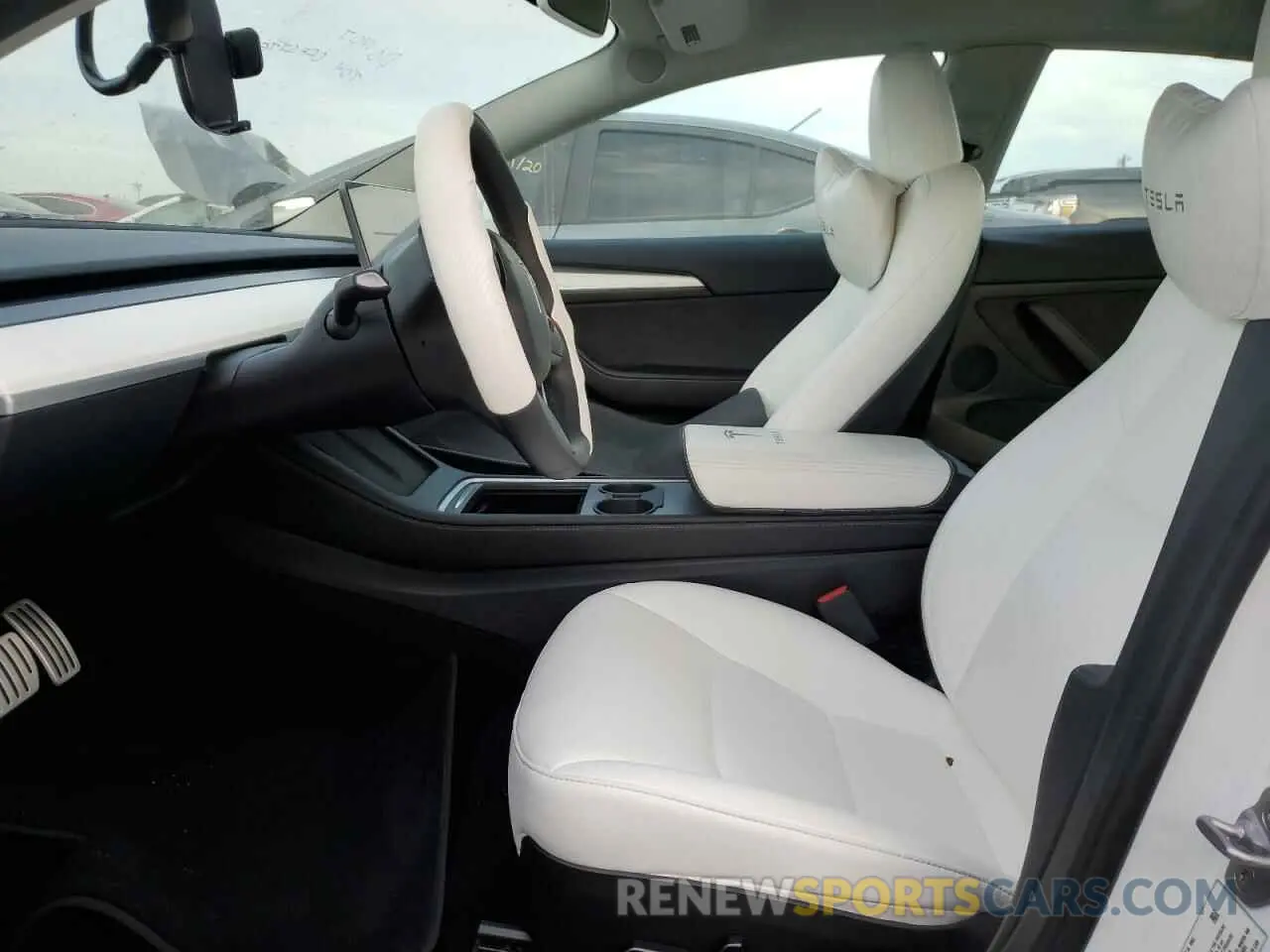 7 Photograph of a damaged car 5YJ3E1EC8PF596672 TESLA MODEL 3 2023