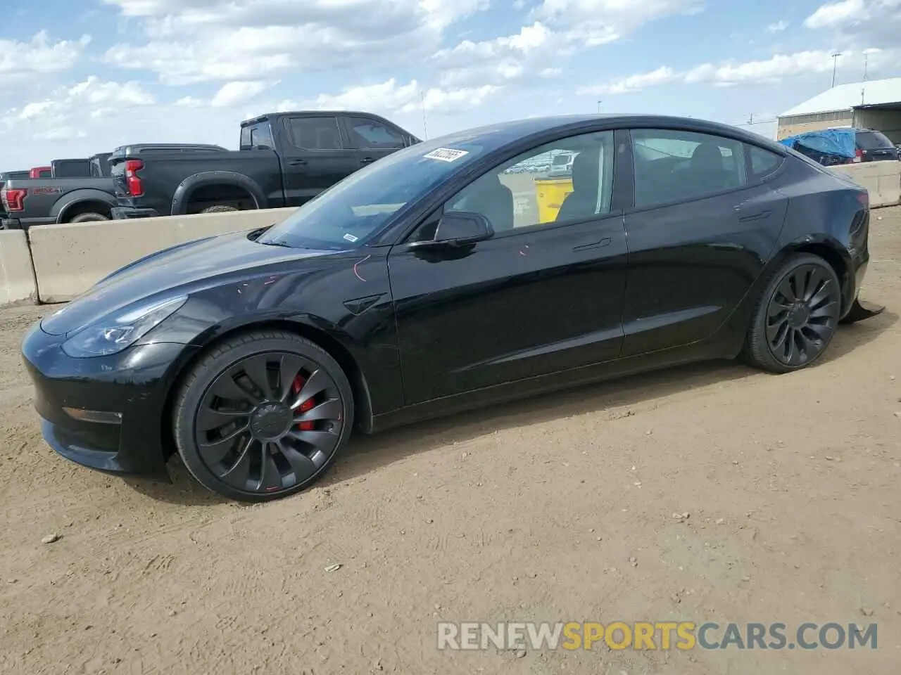 1 Photograph of a damaged car 5YJ3E1EC8PF634532 TESLA MODEL 3 2023