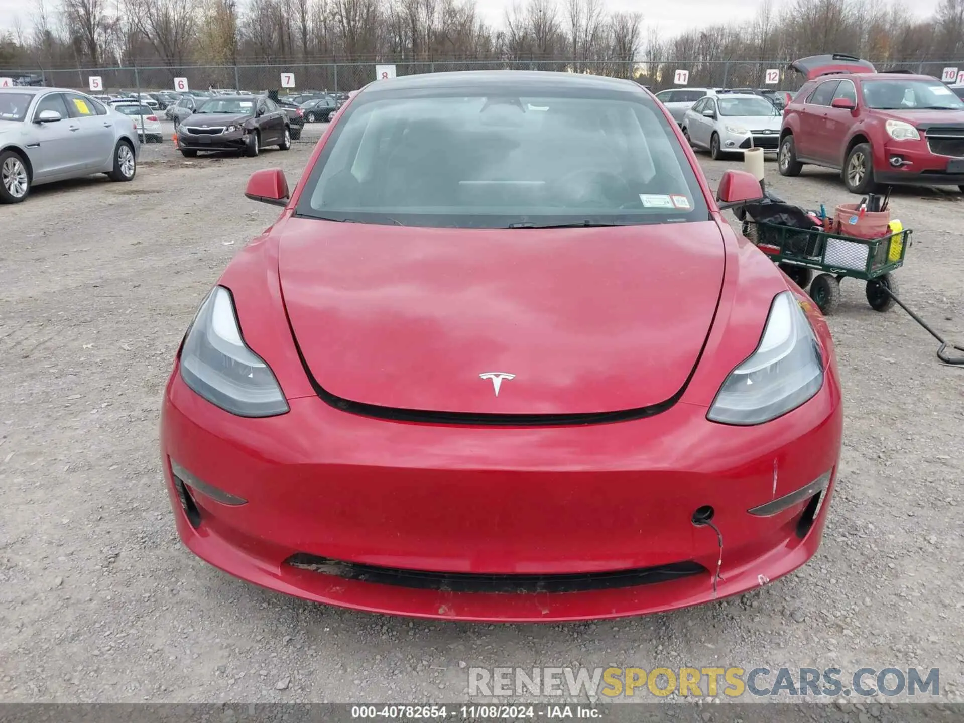 13 Photograph of a damaged car 5YJ3E1EC9PF408466 TESLA MODEL 3 2023