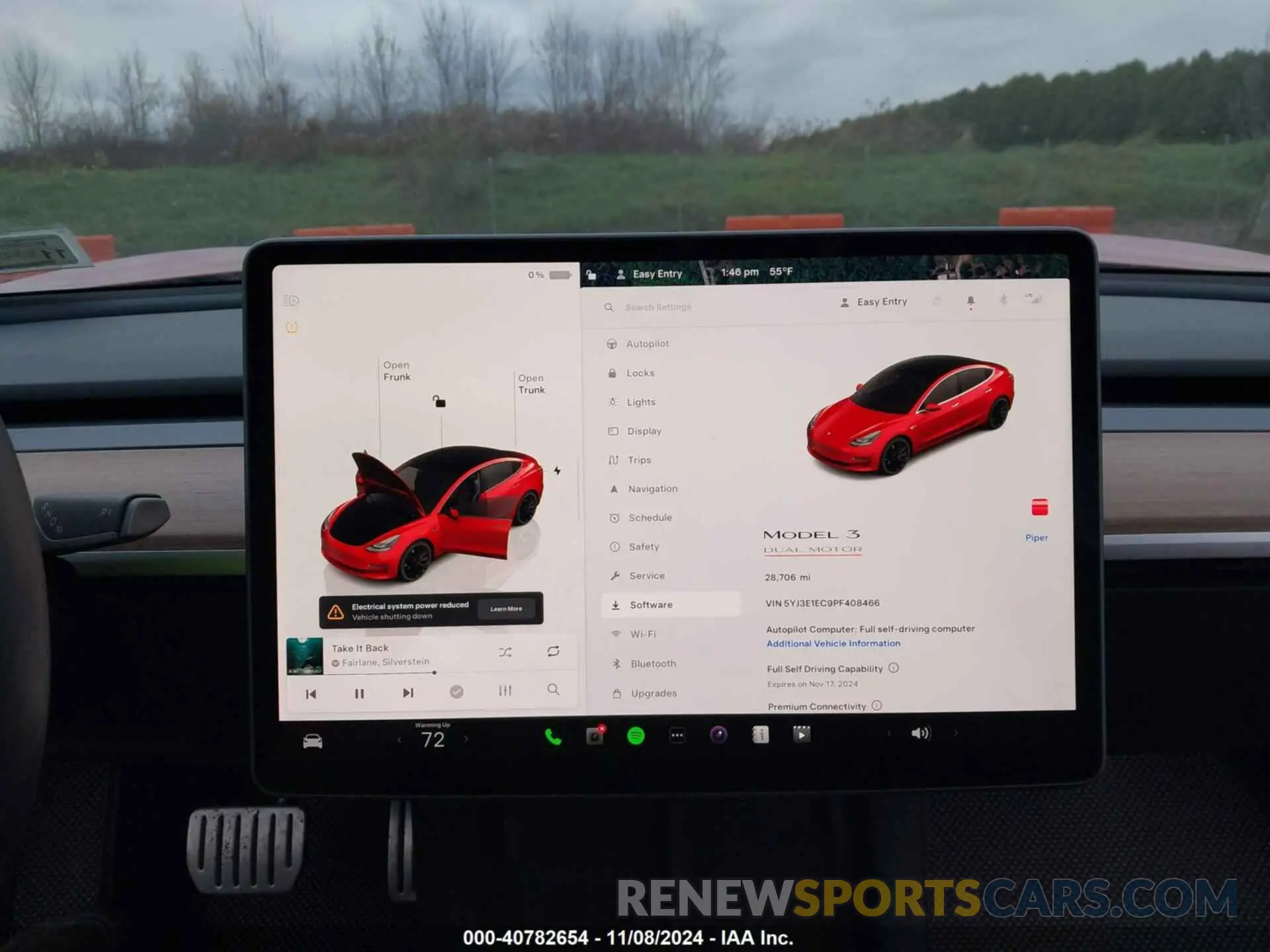 19 Photograph of a damaged car 5YJ3E1EC9PF408466 TESLA MODEL 3 2023