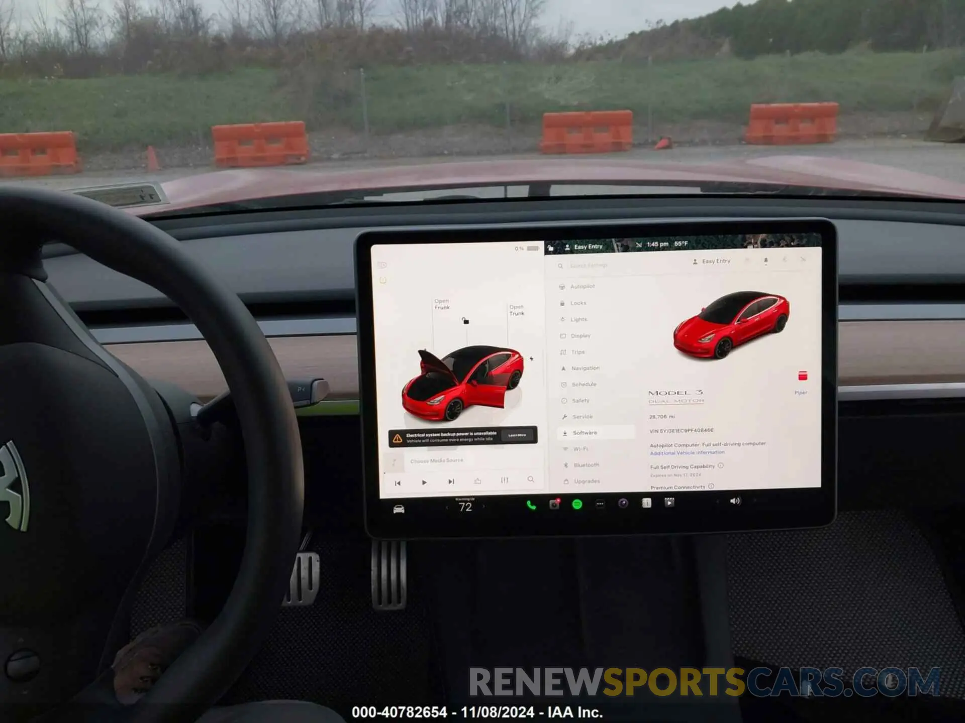 7 Photograph of a damaged car 5YJ3E1EC9PF408466 TESLA MODEL 3 2023