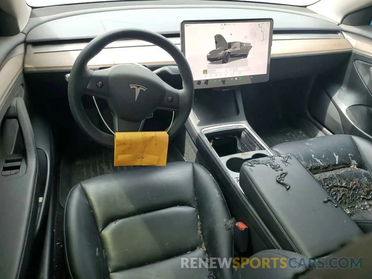 8 Photograph of a damaged car 5YJ3E1EC9PF414218 TESLA MODEL 3 2023