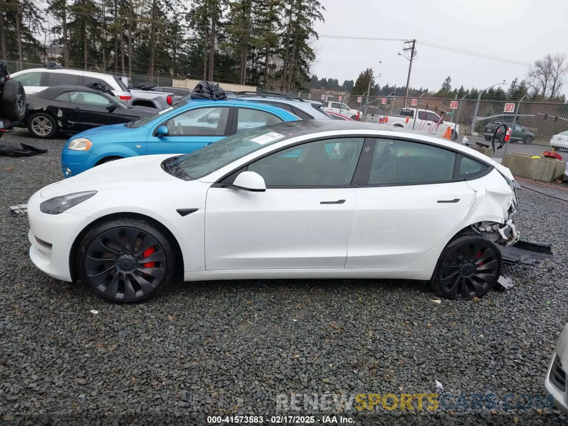 13 Photograph of a damaged car 5YJ3E1EC9PF545648 TESLA MODEL 3 2023