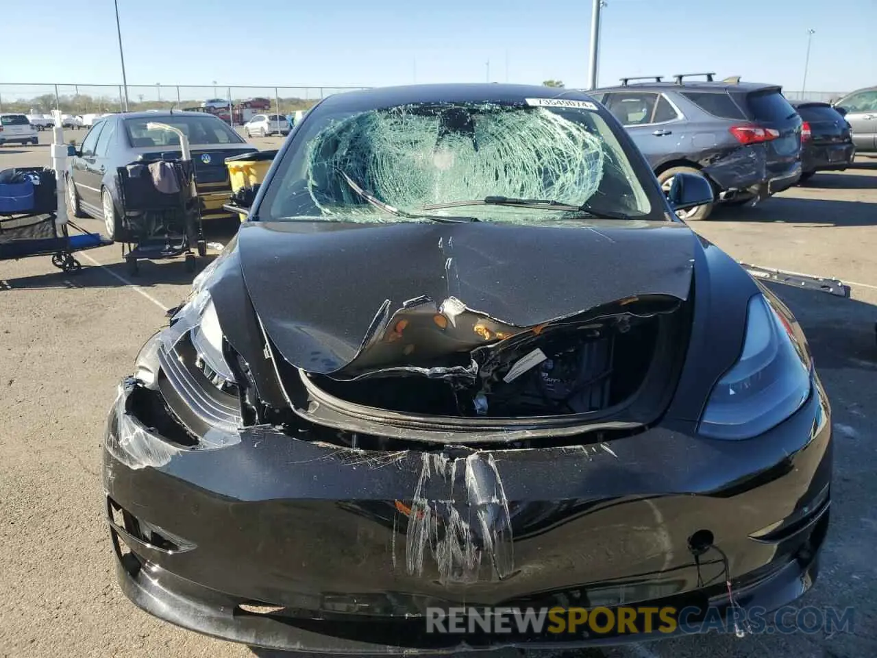 5 Photograph of a damaged car 5YJ3E1EC9PF627878 TESLA MODEL 3 2023
