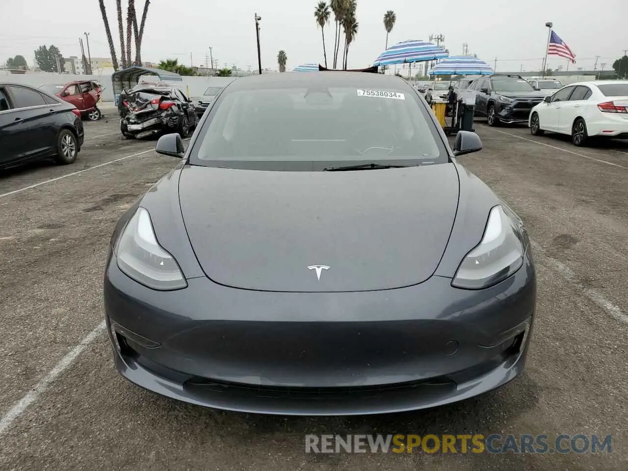 5 Photograph of a damaged car 5YJ3E1EC9PF628139 TESLA MODEL 3 2023