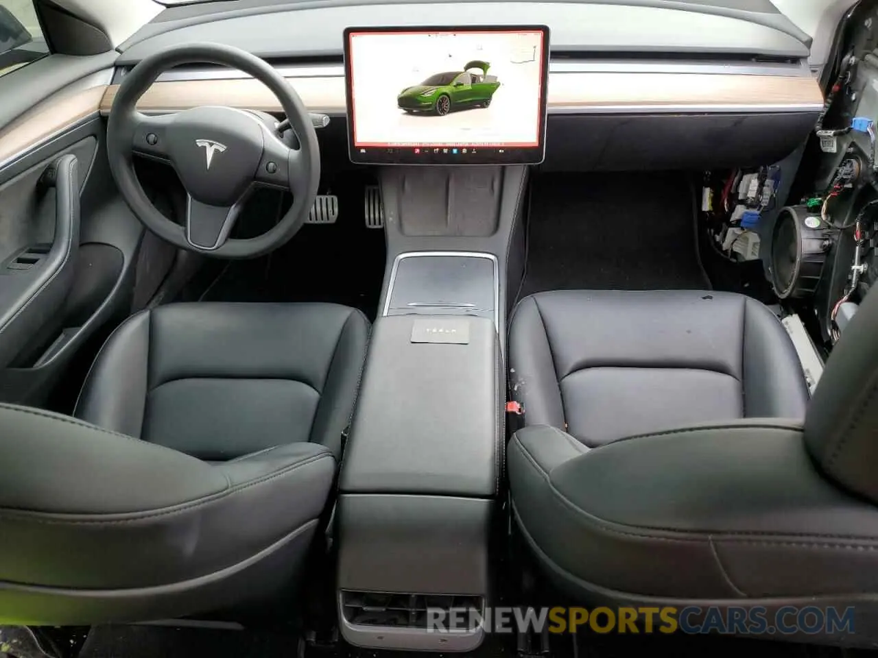 8 Photograph of a damaged car 5YJ3E1EC9PF633549 TESLA MODEL 3 2023