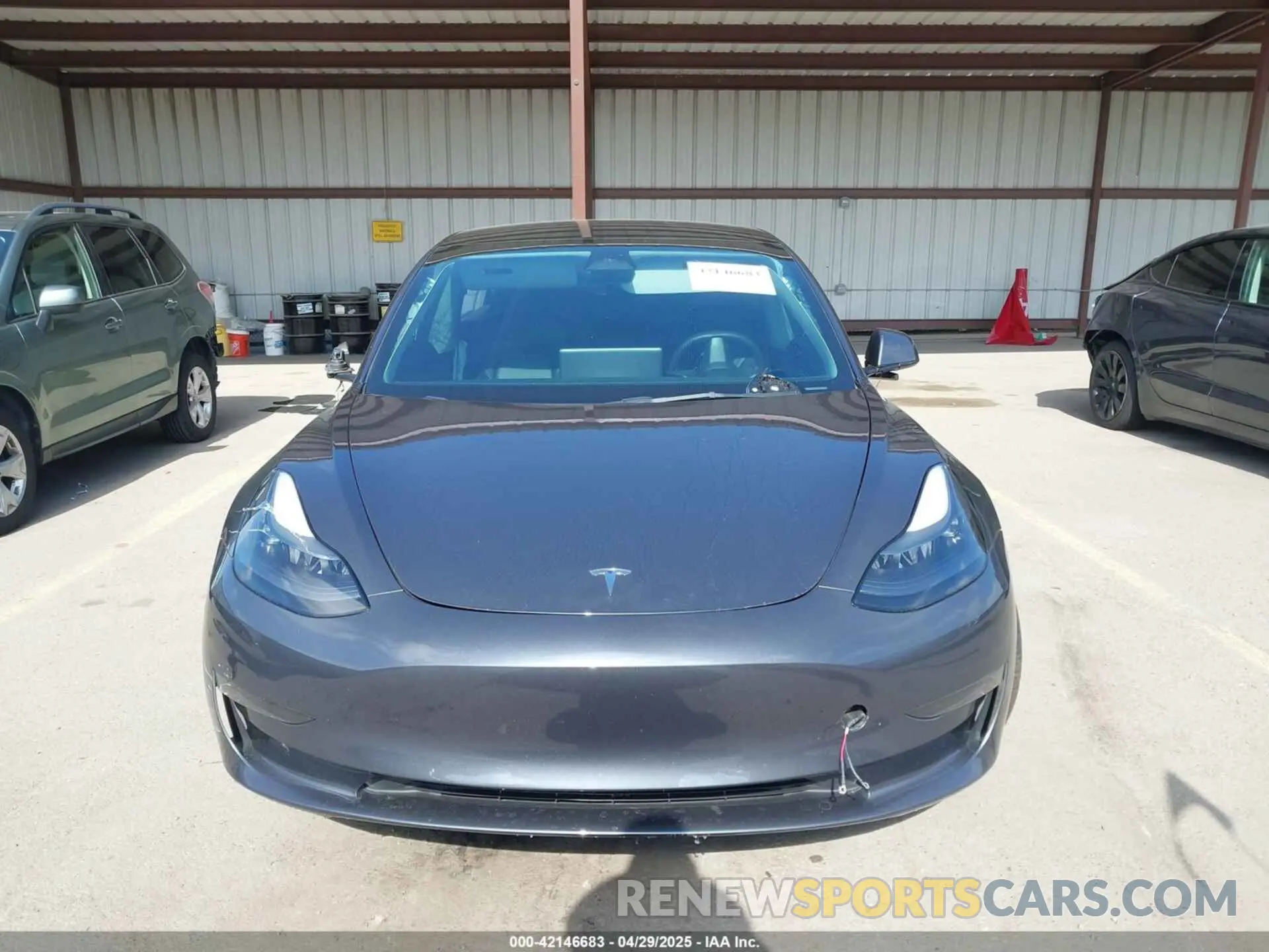 12 Photograph of a damaged car 5YJ3E1ECXPF410212 TESLA MODEL 3 2023