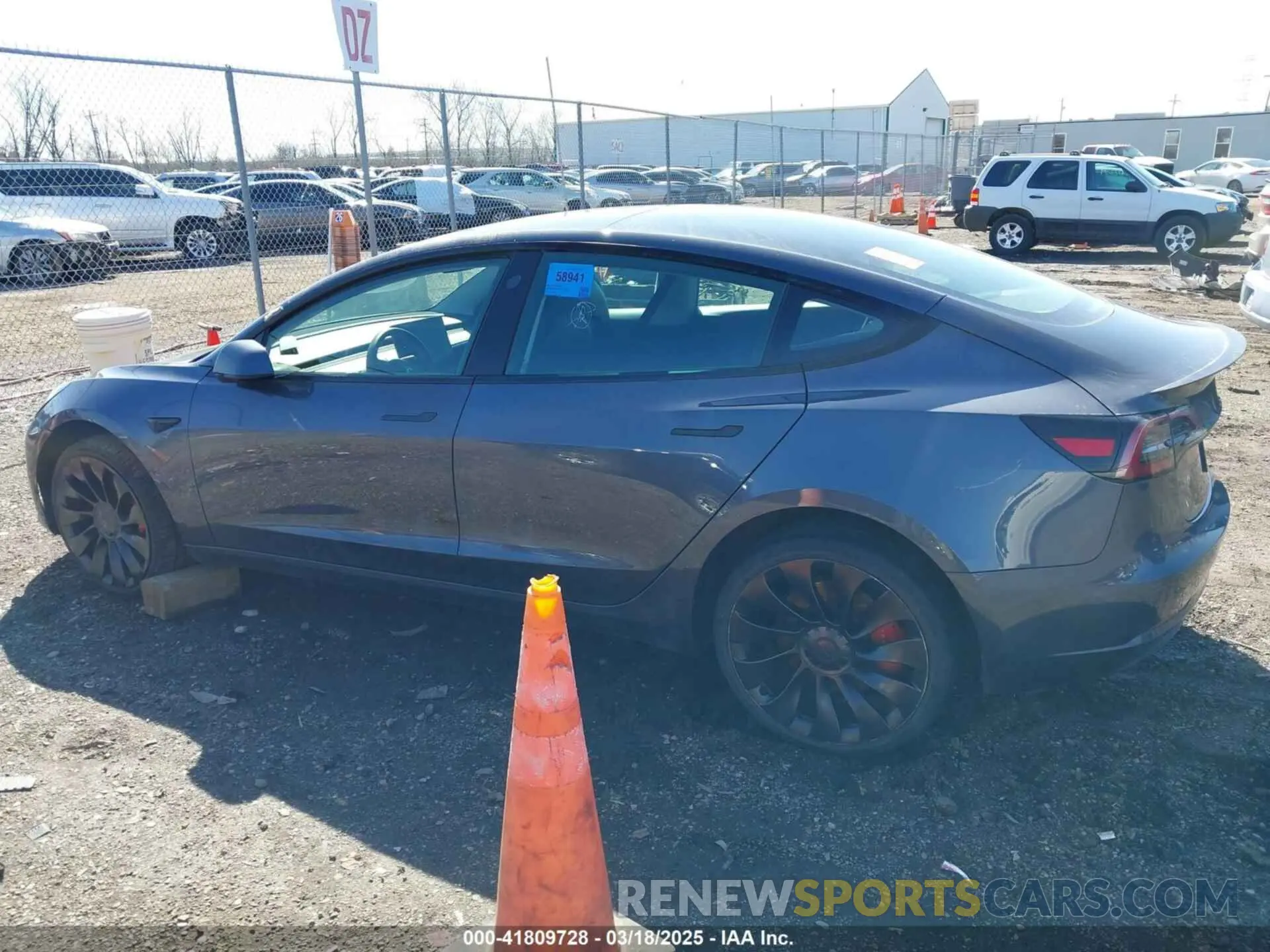 14 Photograph of a damaged car 5YJ3E1ECXPF462519 TESLA MODEL 3 2023