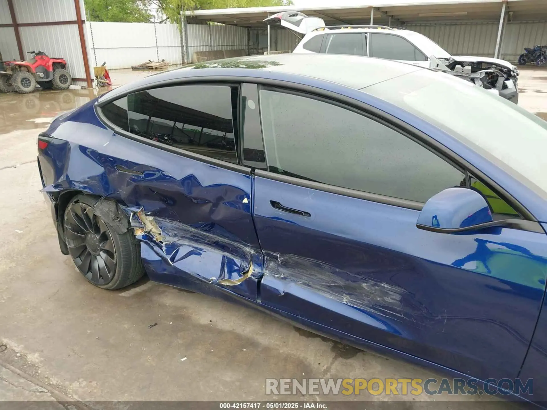 6 Photograph of a damaged car 5YJ3E1ECXPF551538 TESLA MODEL 3 2023