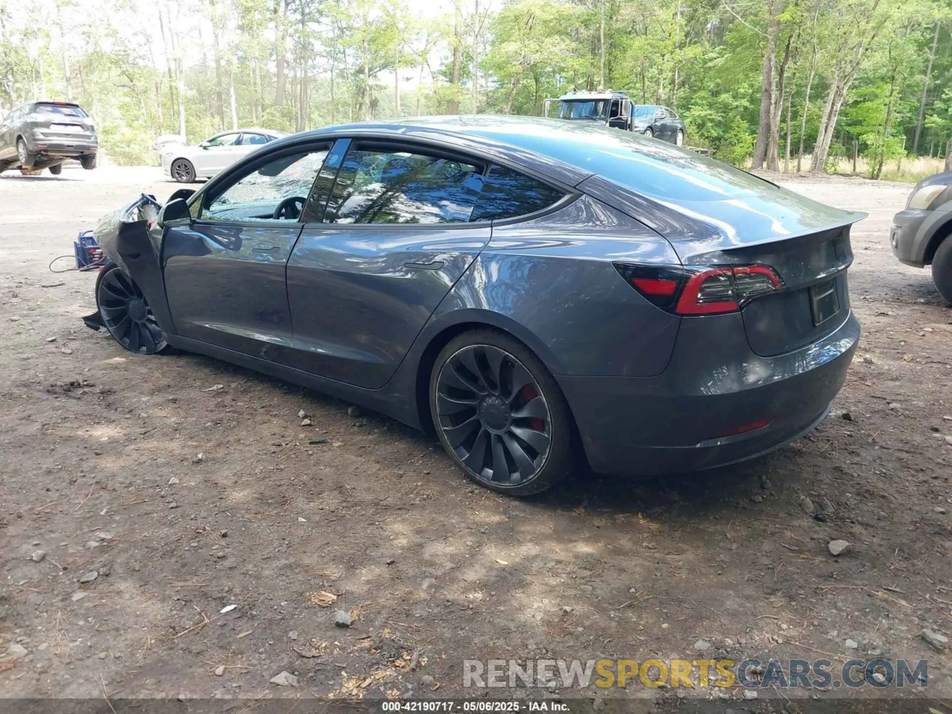 3 Photograph of a damaged car 5YJ3E1ECXPF578450 TESLA MODEL 3 2023