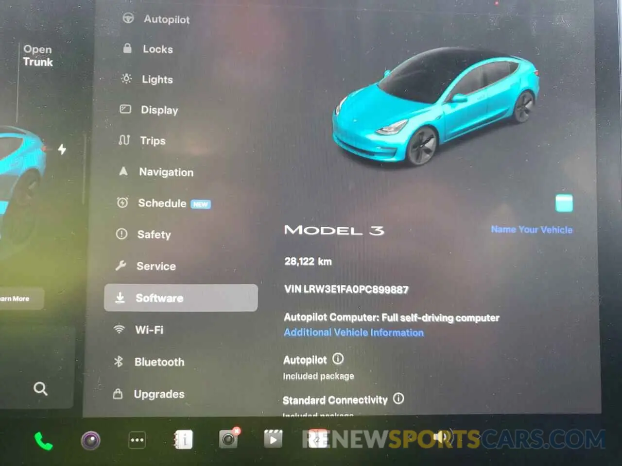 9 Photograph of a damaged car LRW3E1FA0PC899887 TESLA MODEL 3 2023