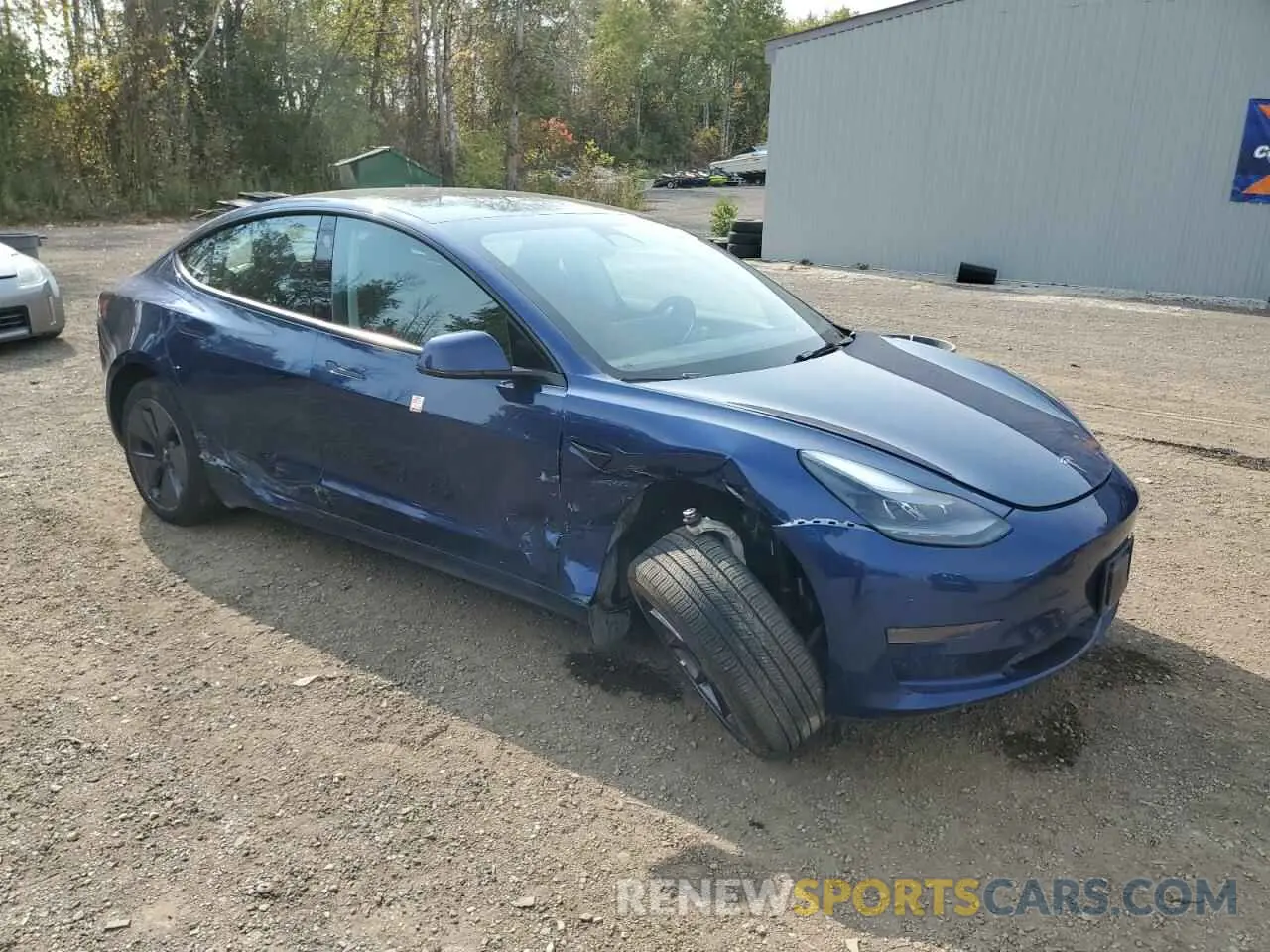 4 Photograph of a damaged car LRW3E1FA4PC920949 TESLA MODEL 3 2023