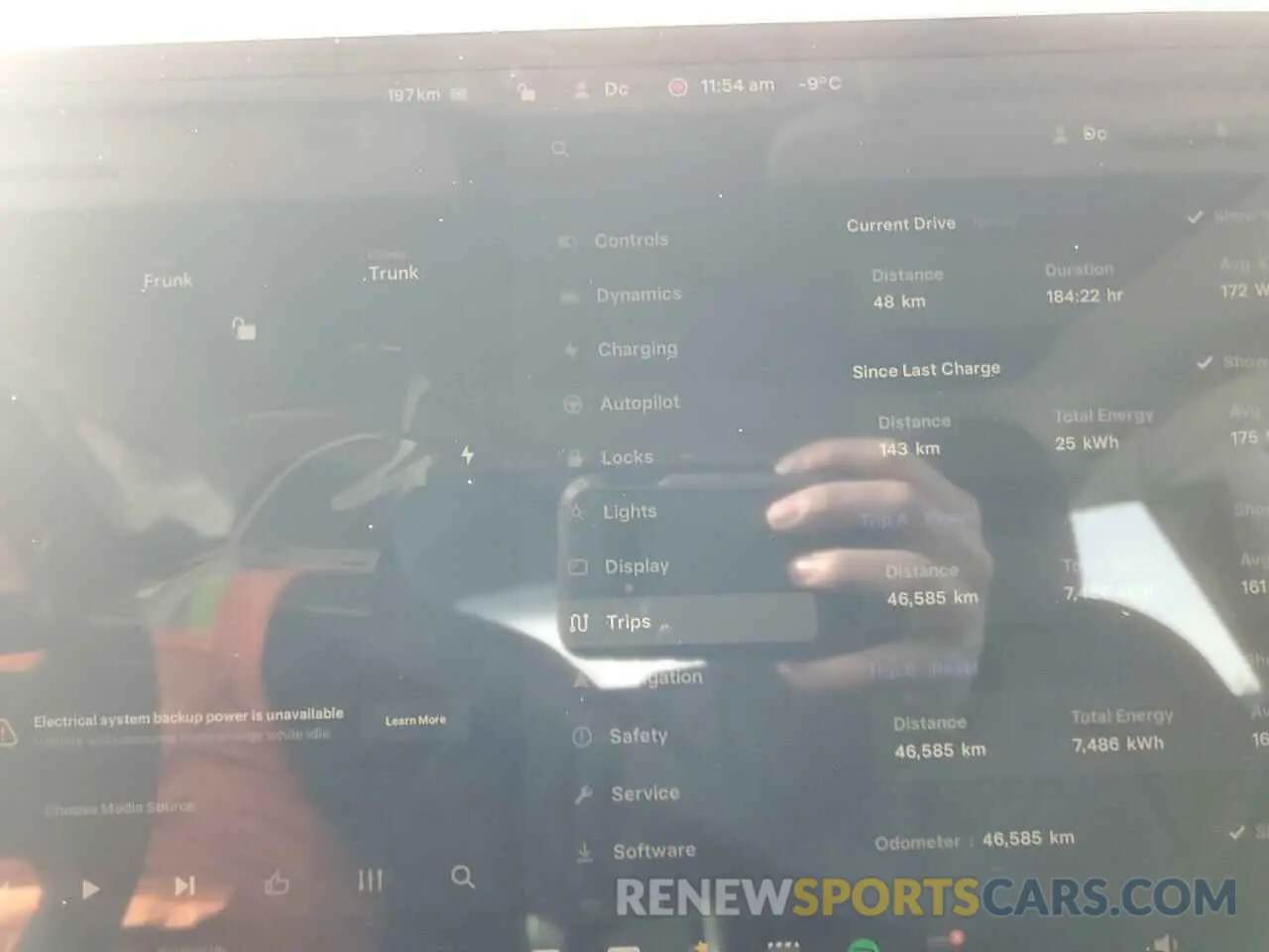 9 Photograph of a damaged car LRW3E1FA5PC945276 TESLA MODEL 3 2023
