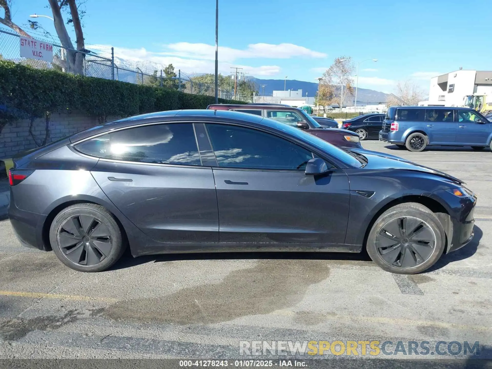 13 Photograph of a damaged car 5YJ3E1EA0RF718703 TESLA MODEL 3 2024