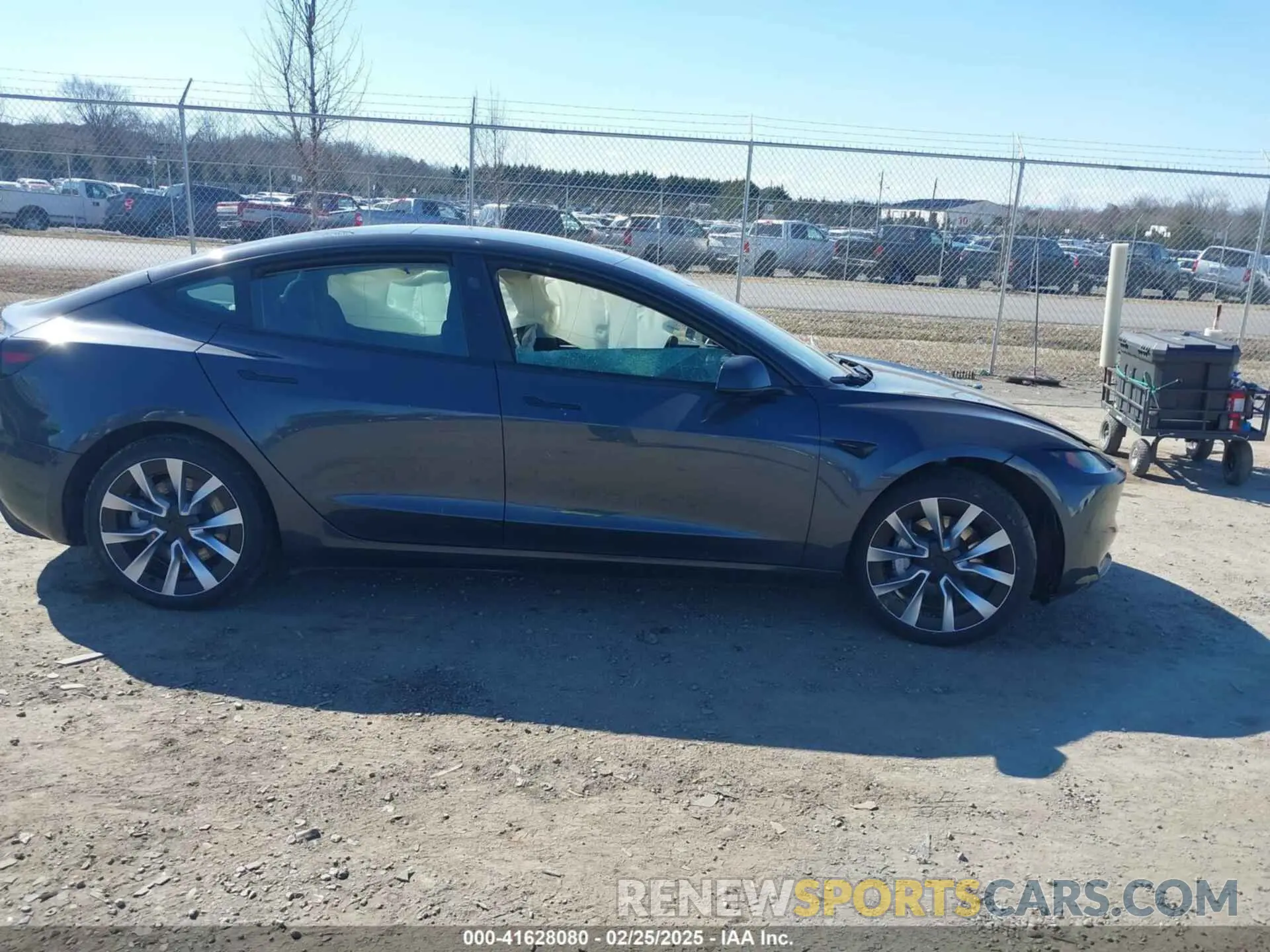 12 Photograph of a damaged car 5YJ3E1EA0RF721956 TESLA MODEL 3 2024