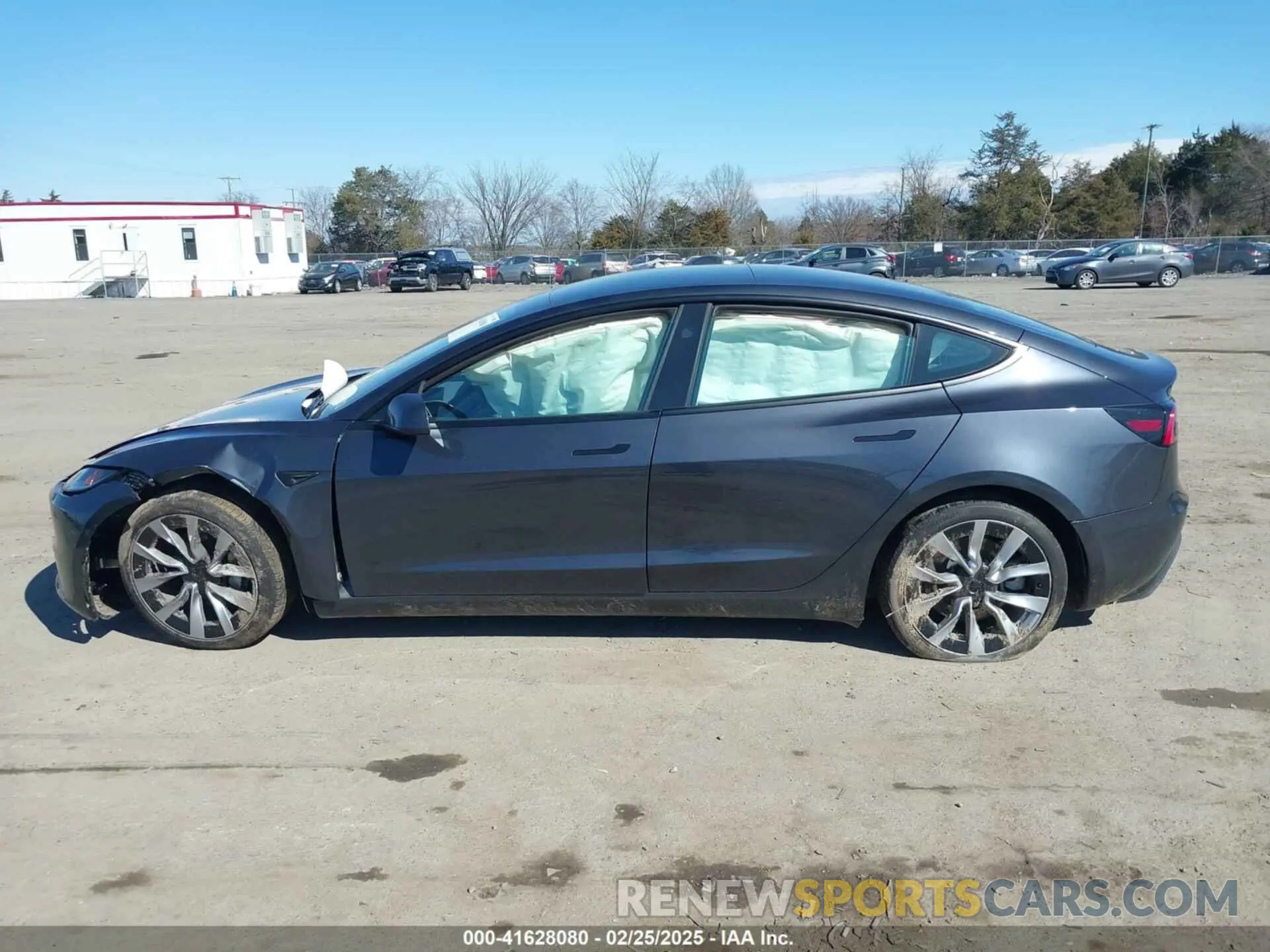 13 Photograph of a damaged car 5YJ3E1EA0RF721956 TESLA MODEL 3 2024