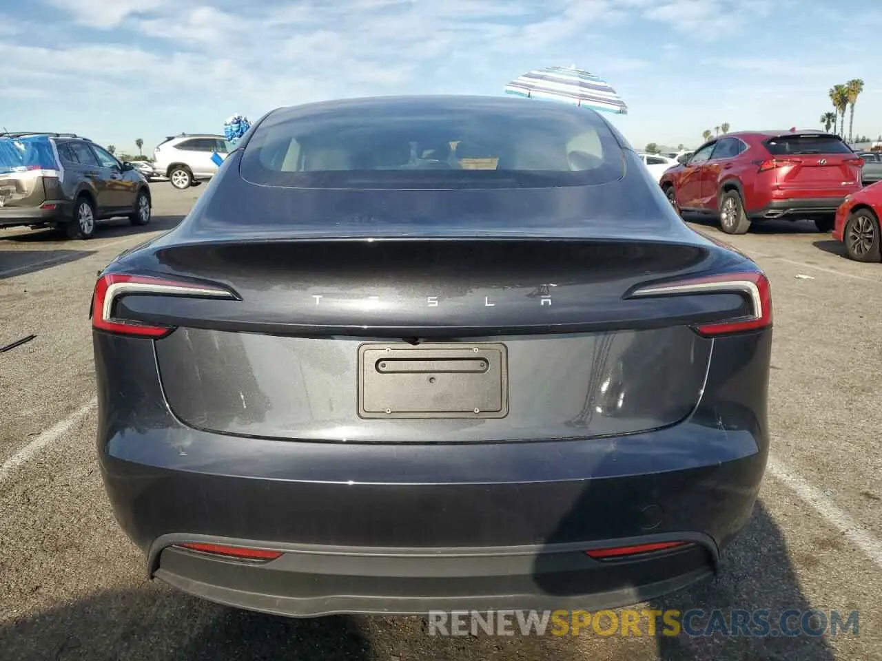 6 Photograph of a damaged car 5YJ3E1EA0RF724579 TESLA MODEL 3 2024