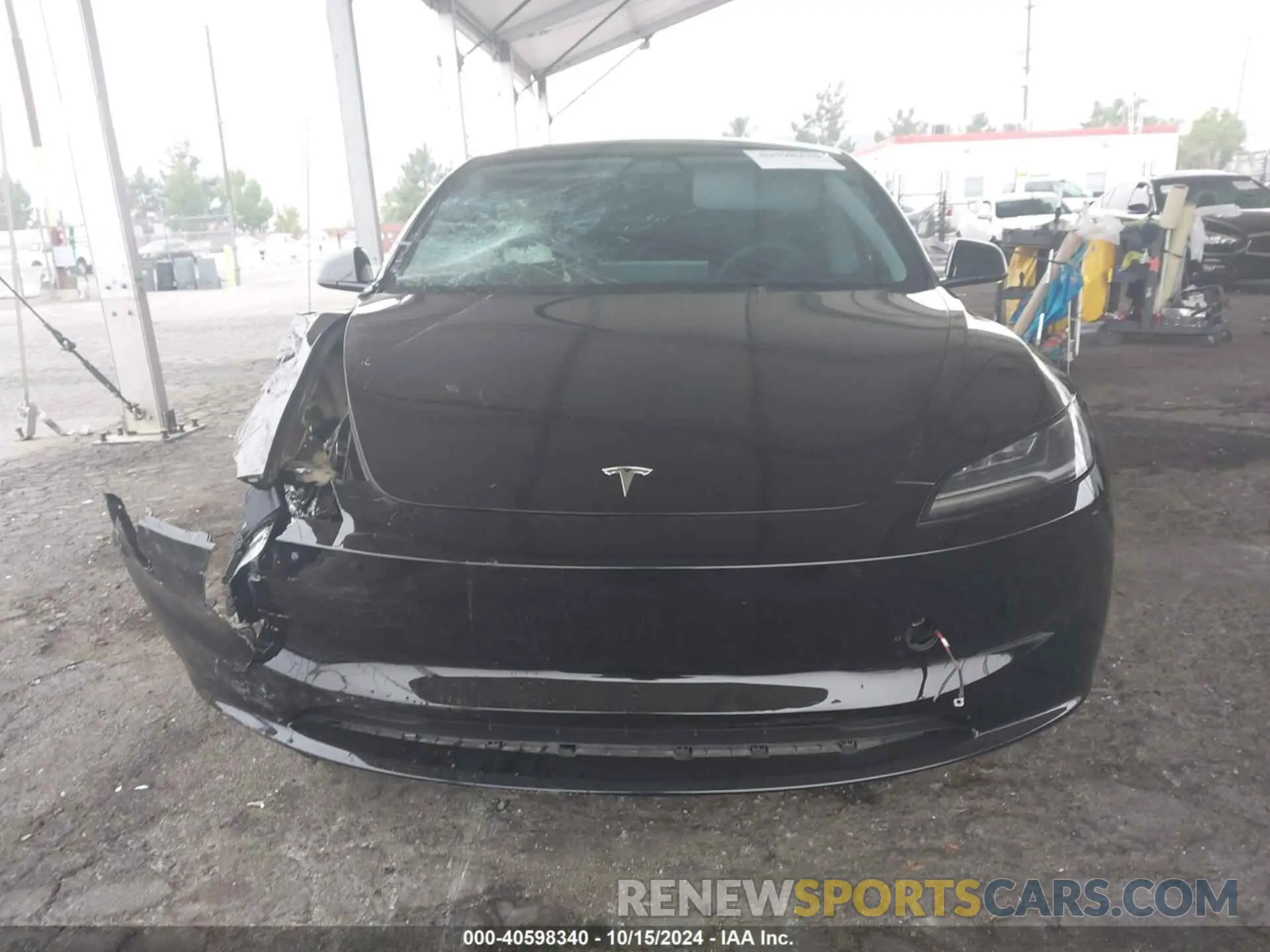 11 Photograph of a damaged car 5YJ3E1EA0RF727661 TESLA MODEL 3 2024