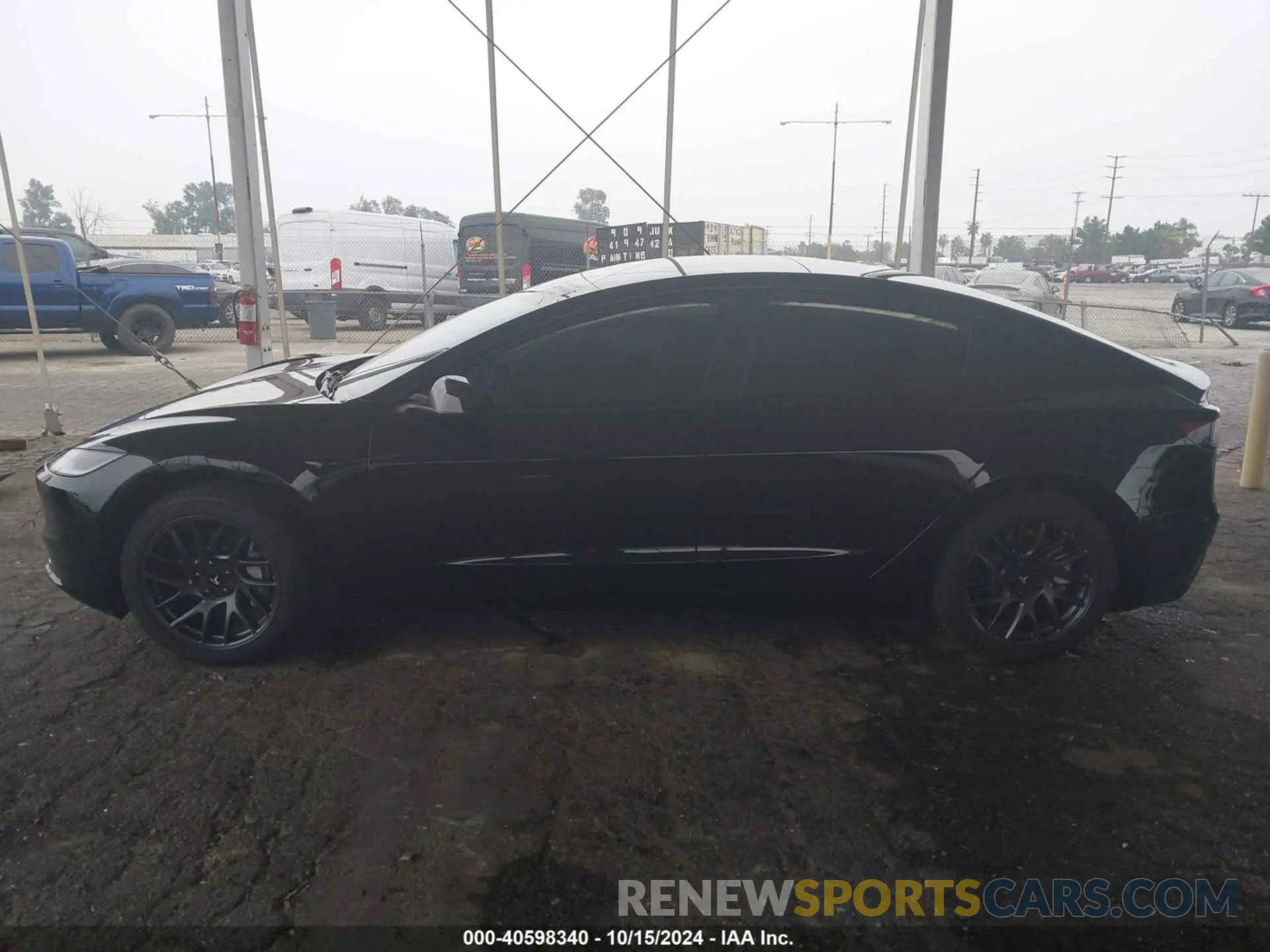 13 Photograph of a damaged car 5YJ3E1EA0RF727661 TESLA MODEL 3 2024