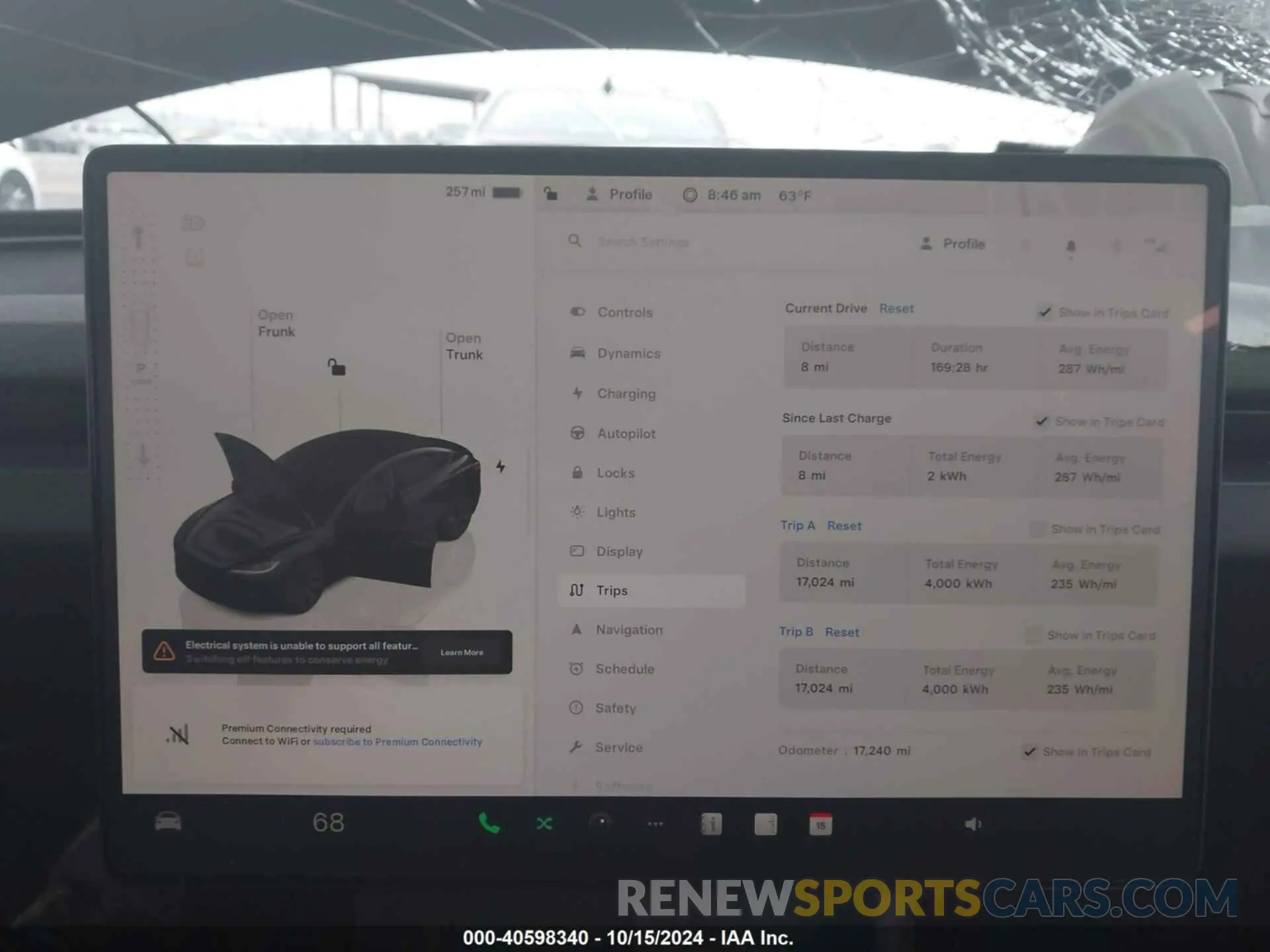 7 Photograph of a damaged car 5YJ3E1EA0RF727661 TESLA MODEL 3 2024
