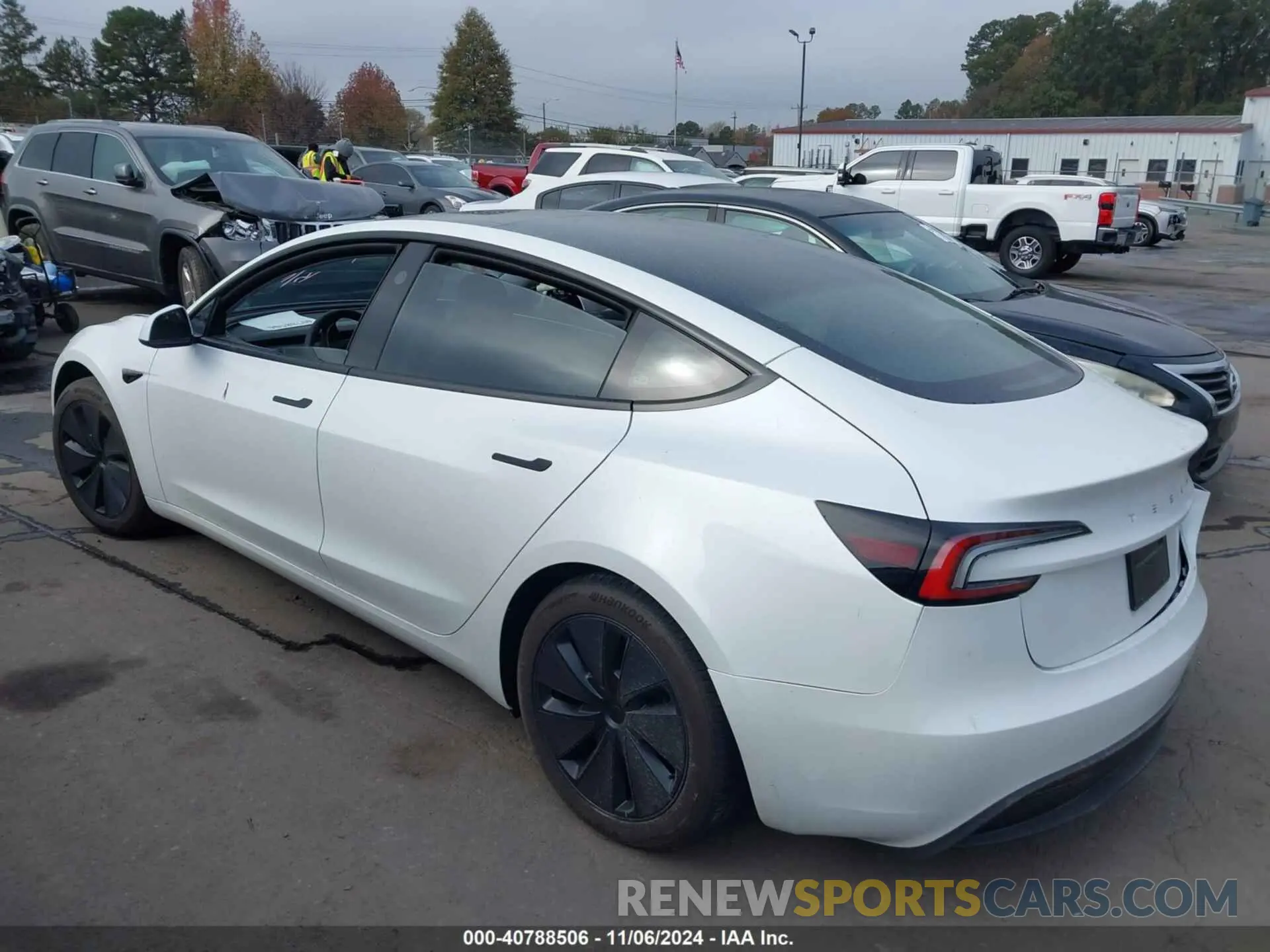 13 Photograph of a damaged car 5YJ3E1EA0RF733539 TESLA MODEL 3 2024