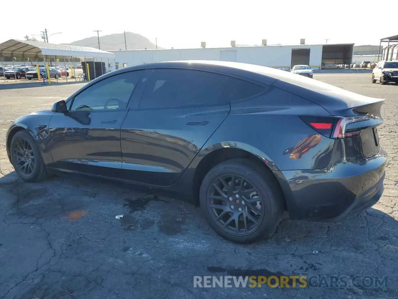 2 Photograph of a damaged car 5YJ3E1EA0RF736893 TESLA MODEL 3 2024