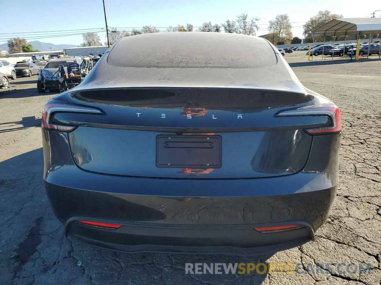 6 Photograph of a damaged car 5YJ3E1EA0RF736893 TESLA MODEL 3 2024