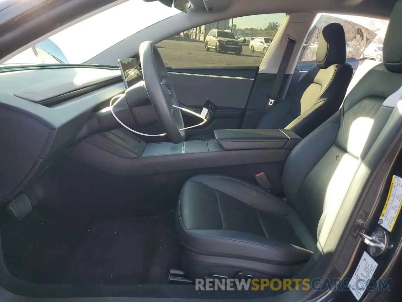 7 Photograph of a damaged car 5YJ3E1EA0RF736893 TESLA MODEL 3 2024