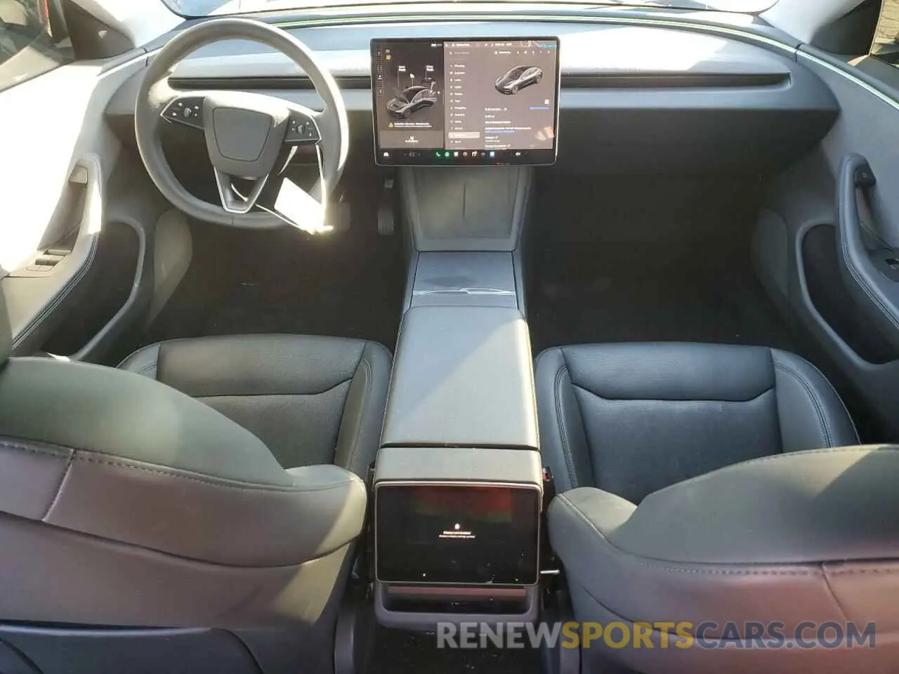 8 Photograph of a damaged car 5YJ3E1EA0RF736893 TESLA MODEL 3 2024