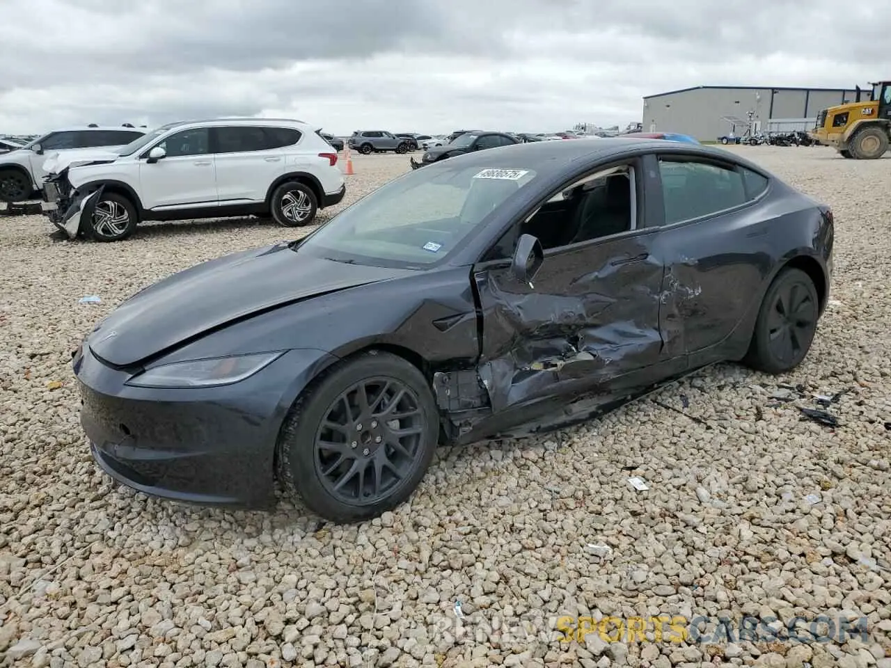 1 Photograph of a damaged car 5YJ3E1EA0RF739034 TESLA MODEL 3 2024